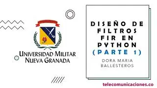 Diseño de filtros FIR en Python (Parte 1)
