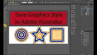 Save a Graphic Style in Adobe Illustrator