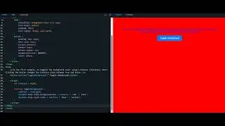 Examples with toggle in javaScript