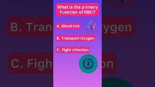 MCQ on blood cells ! 🩸 ll 