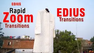 How to create Rapid Zoom effect in Edius // Edius me Rapid Zoom effect kaise banaye|Edius Transit...