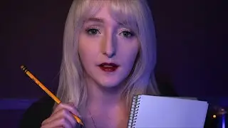 ASMR Sketching Your Face ✏️ Detailed Personal Attention
