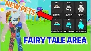 *New* Fairy Tale updated on Roblox Strongman Simulator !