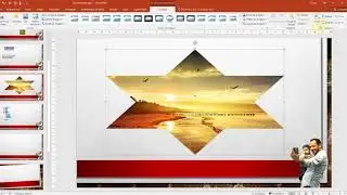 PowerPoint 2016   Aula 20   Cortar Imagens em formatos Redondo em outros