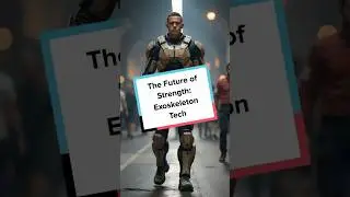 The Future of Strength: Exoskeleton Tech #Shorts