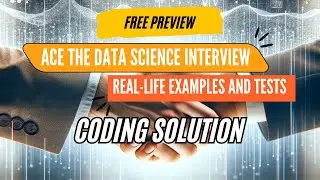 Coding Exercise Solution for Data Science Interview
