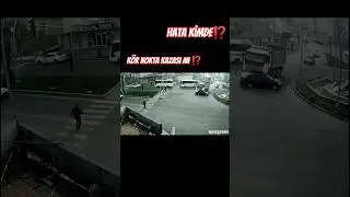 Kamyon Kazası ⁉️ Kör Nokta Kazası mı ⁉️ #car #cars #crash #kamyon #truck #trucks