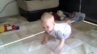Joe Crawls for the first time - part2