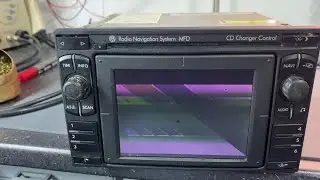 VW MFD1 Navigation - Screen flickering / scambled - how to fix it.