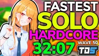 SOLO HARDCORE SPEEDRUN WORLD RECORD (