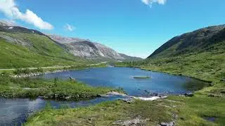 Norway's handsome mountains 4K