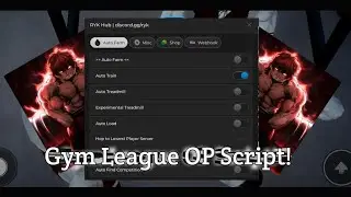 Gym League OP Script🏋🏻 | Hydrogen - Fluxus - Delta - Arceus x - Codex Executor