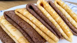 Самый удачный рецепт блинов на кефире / RECIPE FOR KEFIR PANCAKES / Home Food