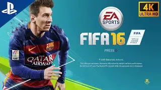 FIFA 16 (Spain vs. England) - PS4 [4K Ultra HD] Gameplay