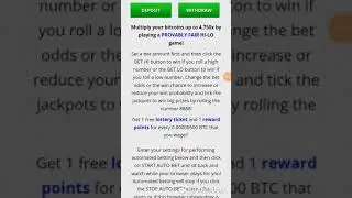 Auto Bet in Freebitco.in Tricks!🔥 SAFE TRICKS