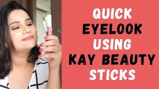 Kay Beauty EyeShadow Sticks - Plush , Blushed Moonlight & Lip Crayon - Fraternity !