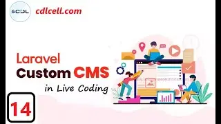 (14)(Part-2) Upload Image in Laravel Cms | Build content management system in PHP Laravel