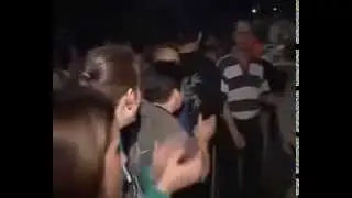 Сербы встречают русских  Марш бросок на Приштину 1999