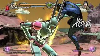 Геймплей на Фанни Валентайна в All Star Battle R (D4C) #All_Star_Battle_R