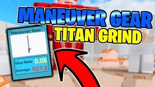 HOW TO GET MANEUVER GEAR FOR TITANS, WORTH IT? Slashing Simulator