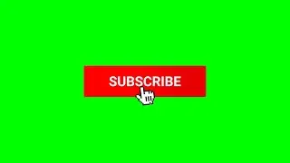 Subscribe Buttons green screen
