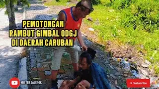 PEMOTONGAN RAMBUT GIMBAL ODGJ DI DAERAH CARUBAN #peduliodgj #odgjgimbal  @MADIUNBAGIANTIMUR