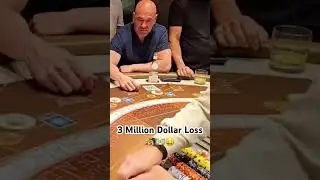 True Story Dana White Loses 3 Million Dollars Gambling!!! #casino #casinogame #blackjack