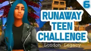 The Sims 4🖤Runaway Teen Challenge🖤London Legacy #6 House Party