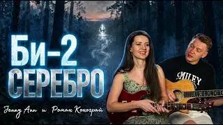 Би 2 - Серебро / Роман Конограй Гитара с нуля и Jenny Ann