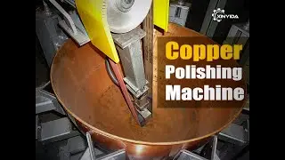 How to polish copper to a mirror finish/Copper polishing machine/Bronze drum/Drum shell Polishing