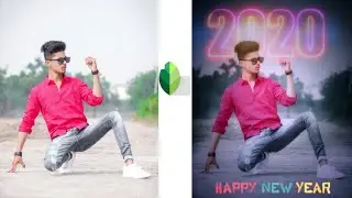 Snapseed Happy New Year 2020 Photo Editing | Snapseed best tricks ||  Snapseed Dark Tone Effect