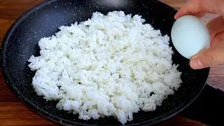 1 bowl of rice with 1 egg! 4 Simple & Delicious Leftover Rice Recipes From Helly's Simple Recipe