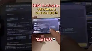 BGMI 3.3 New UPDATE🔥-120FPS😱