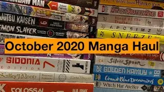 New Manga Haul October 2020