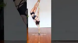 What do you think: Are your most difficult tricks ahead of you, or behind you? #poledance #polecombo