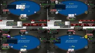 Pokerstars NL10 6max zoom - Live [Part 1] from w34z3l
