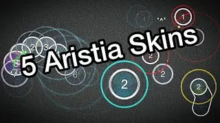 5 Osu! SKINS (Aristia Edits)(by me) - Osu!