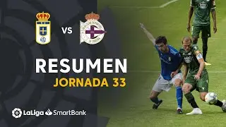 Resumen de Real Oviedo vs RC Deportivo (2-2)