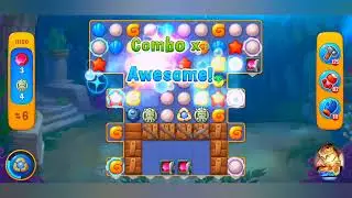 фишдом 2023  #  11150 уровень - прохождение без бустеров # Fishdom,   11150  level - no Boosters.