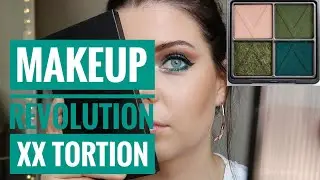 MAKEUP REVOLUTION XXTORTION_4 МАКИЯЖА_зеленая палетка