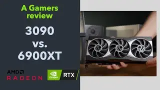 3090 vs. 6900XT. A Gamers review. NCASE M1. Gaming and VR Benchmarks included.