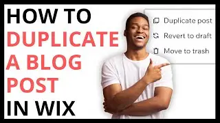 How to Duplicate a Blog Post in Wix [QUICK GUIDE]
