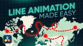 Draw Animated Lines in DaVinci Resolve