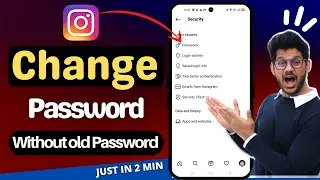 How to change instagram password without old password | Change instagram password if forgotten