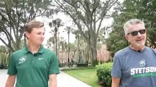 "Campus Walk" with Stetson PA announcer Tommy Smith