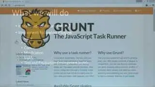 Introducing GRUNT - The JavaScript Task Runner