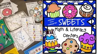 Sweets Math & Literacy Centers Unit Preview
