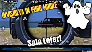 Invisible Glitch In PUBG Mobile || Sala Nalla Player