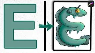 E is for Eel: Let's Draw The Alphabet as Animals Ep. 5