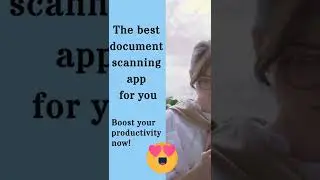 The best document scanning app